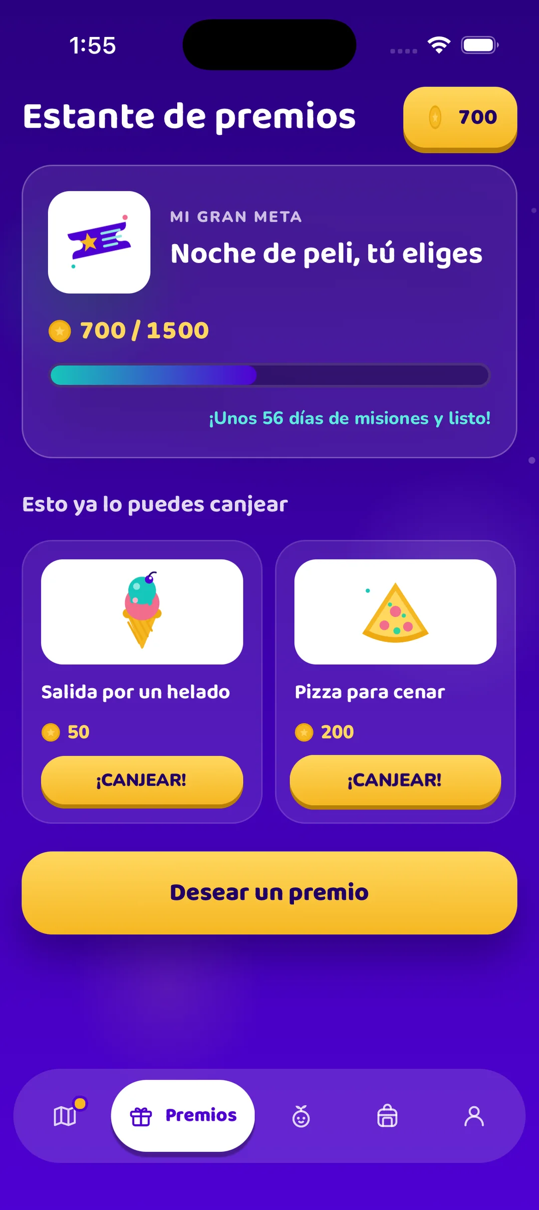 Ahorro con metas