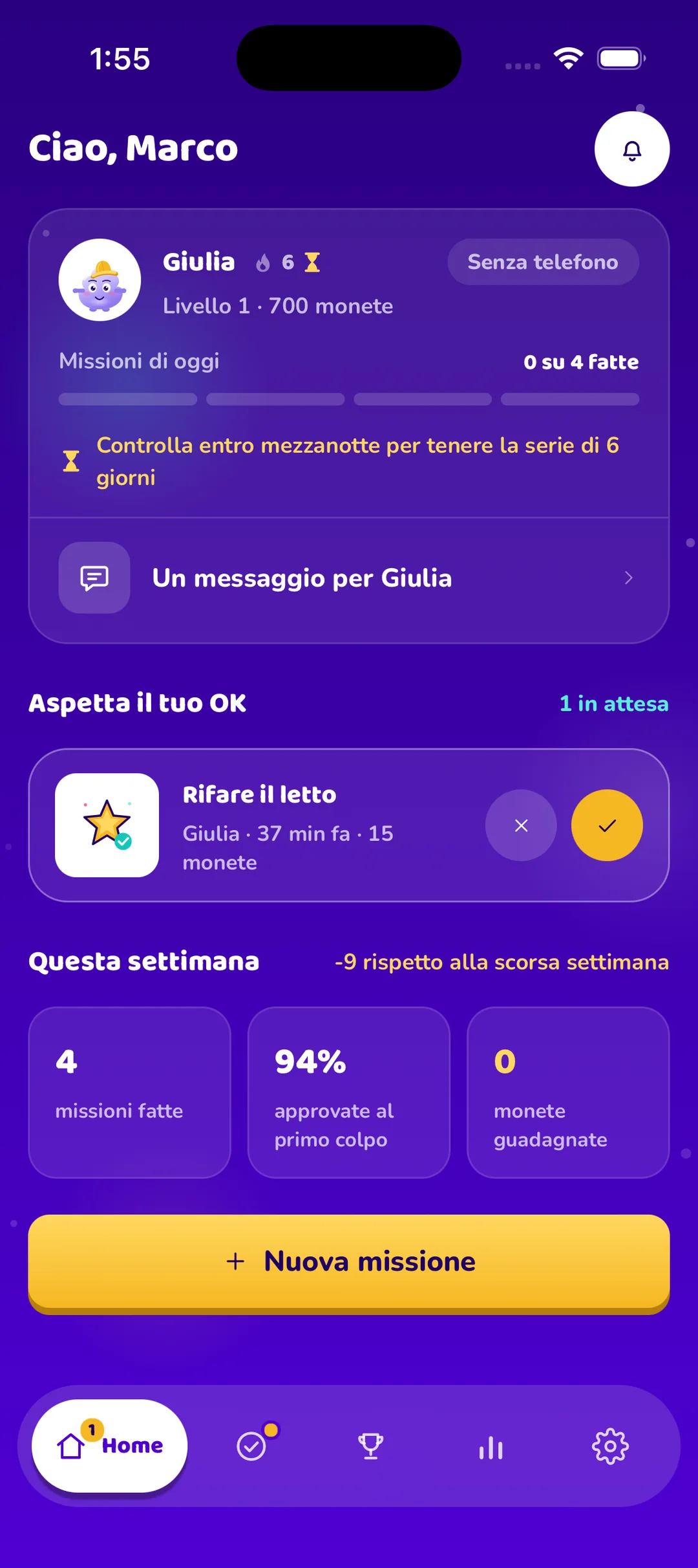 Il tuo telefono