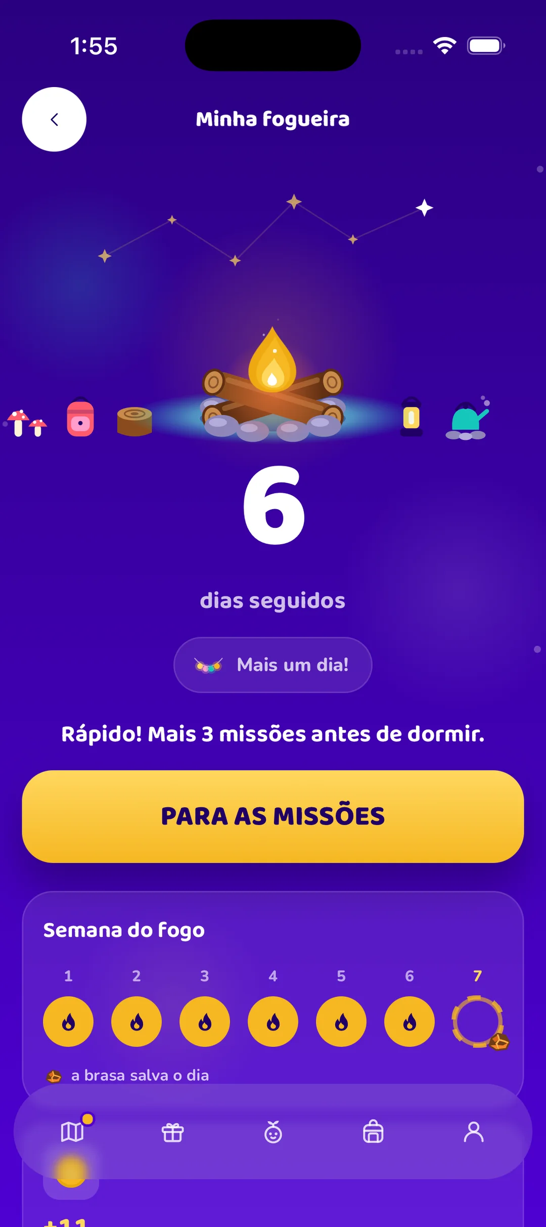 Não cansa