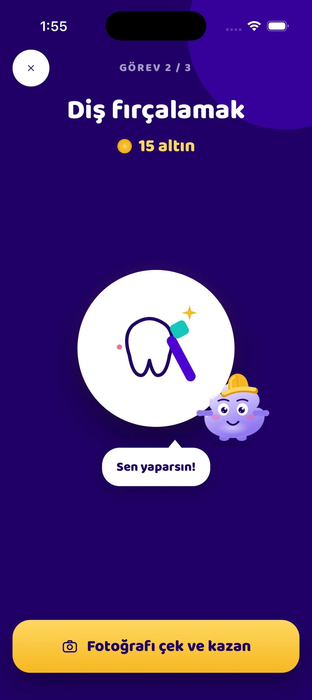 Çocuğun telefonu